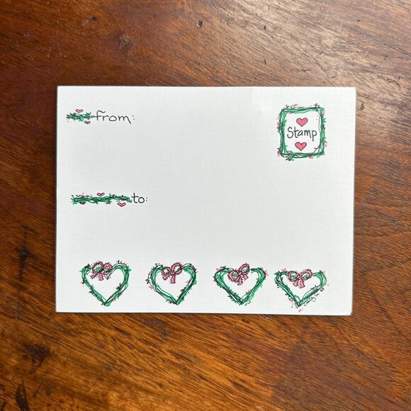 6ct To and From Postcard Notes - Picture 6 of 11